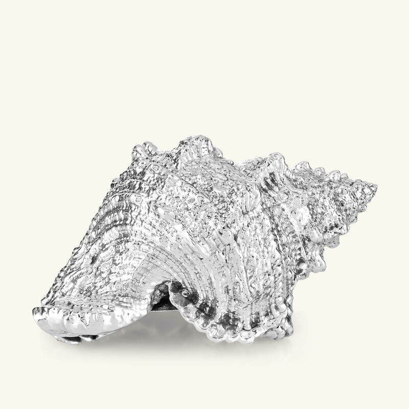 Bursa Bobo Shell Figurine Medium Silver buccellati bursa bobo shell figurine medium silver