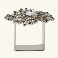 طقم جيم برست المؤلف من 4 حلقات للمناديل باللون الفضي كيم سيبيرت طقم جيم برست المؤلف من 4 حلقات للمناديل باللون الفضي