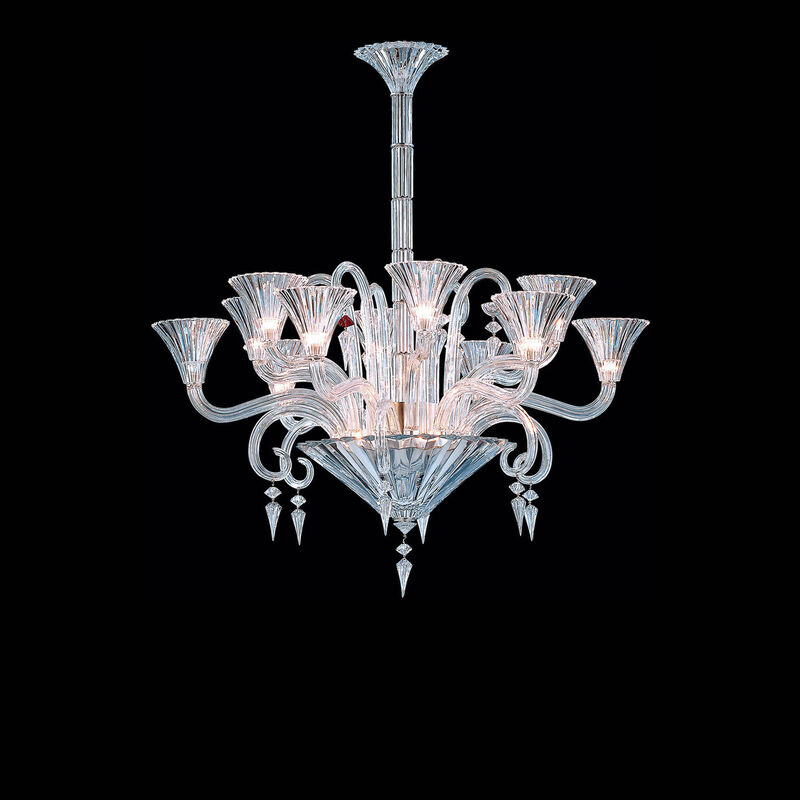 baccarat mille nuits chandelier 12 lights