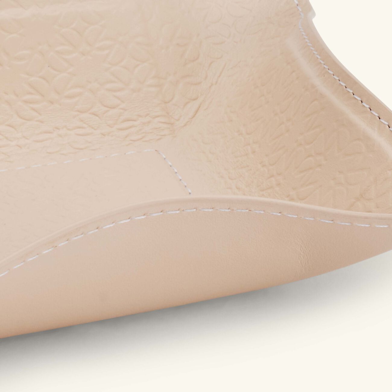 giobagnara elie saab monogram trinket tray square small torrone beige