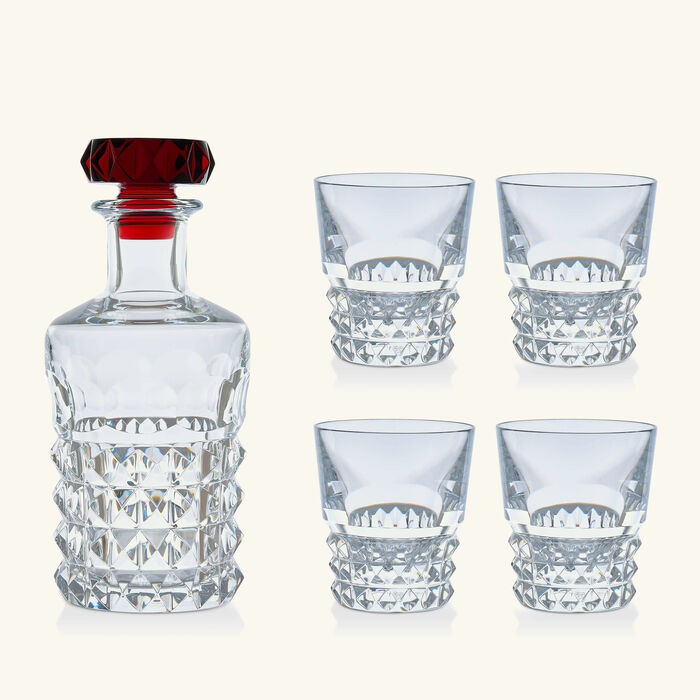 باكارا طقم لوكسور لمستلزمات الشرب شفاف