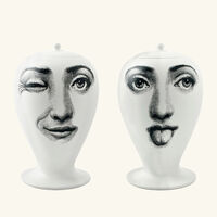 Antipatico Vase Medium White fornasetti antipatico vase medium white