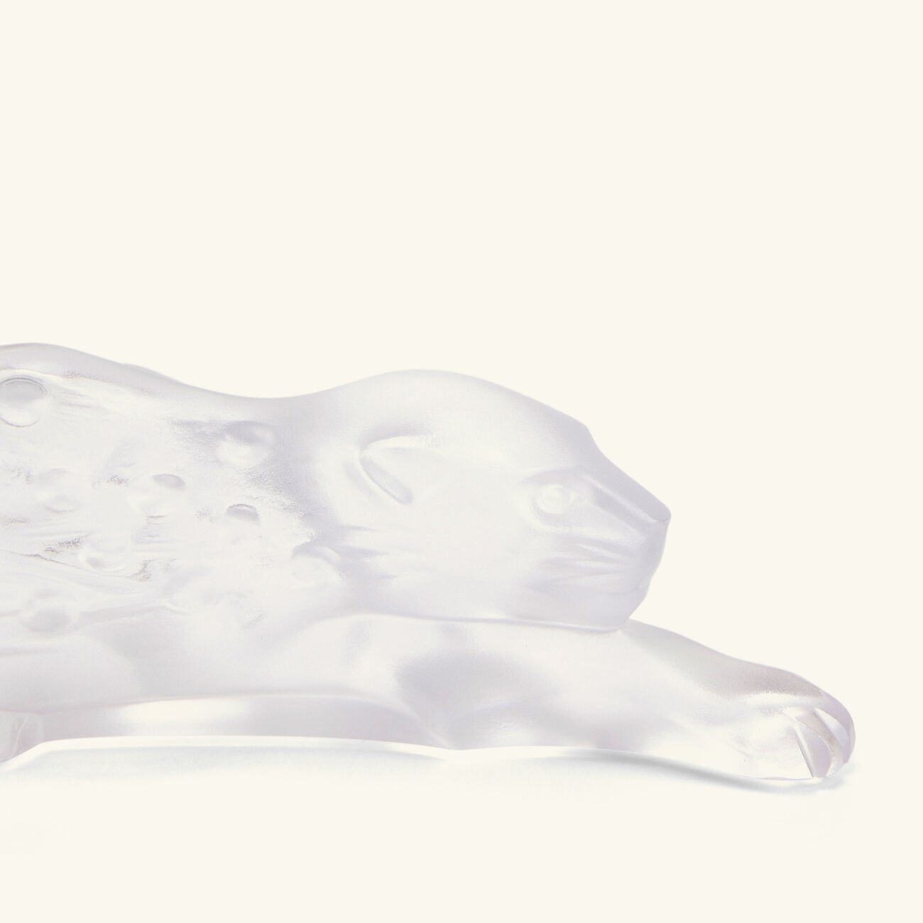 lalique zeila panther sculpture small clear