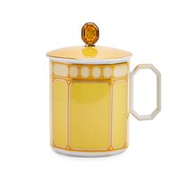 Signum Jonquil Mug with handle and lid, small