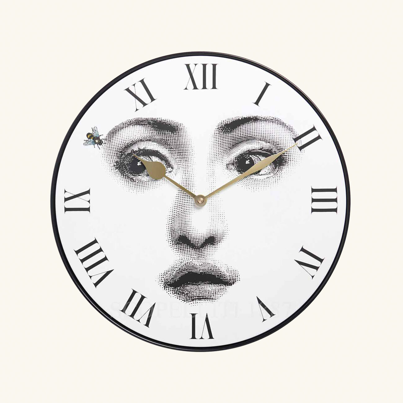 fornasetti tema variaziono clock white
