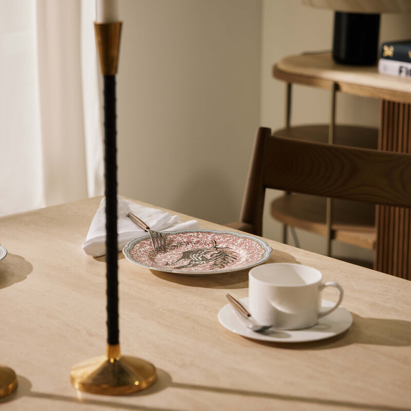 Collection Braquenié Dessert Plate Round Red 21cm Set of 4 bernardaud collection braqueni dessert plate round red 21cm set of 4