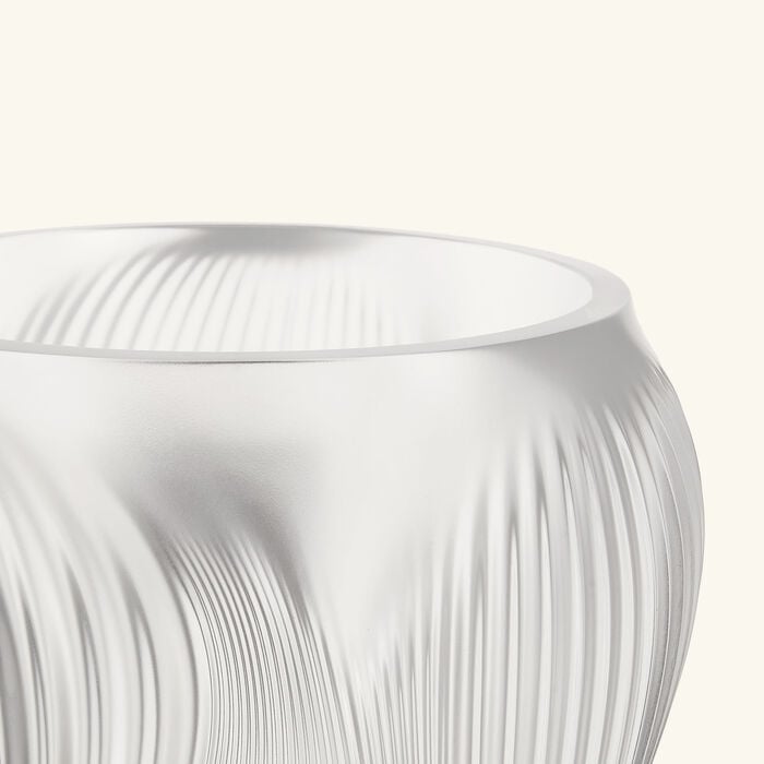 Alize Vase Large Clear lalique alize vase large clear