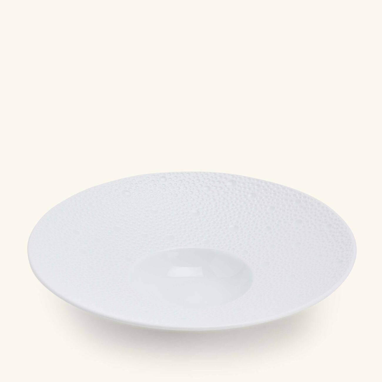 Ecume Coupe Plate White bernardaud ecume coupe plate white