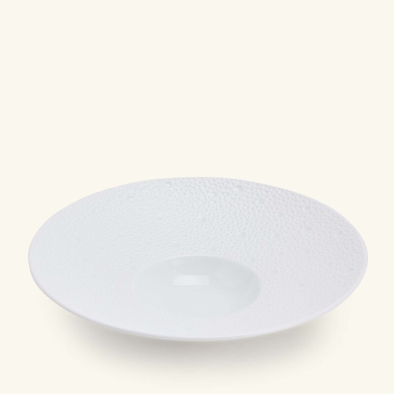 Ecume Coupe Plate White bernardaud ecume coupe plate white