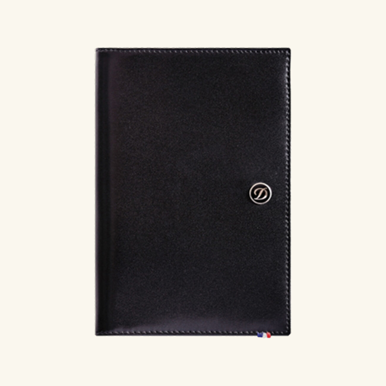 اس تي دوبون حافظة جوازات السفر لاين دي سوداء