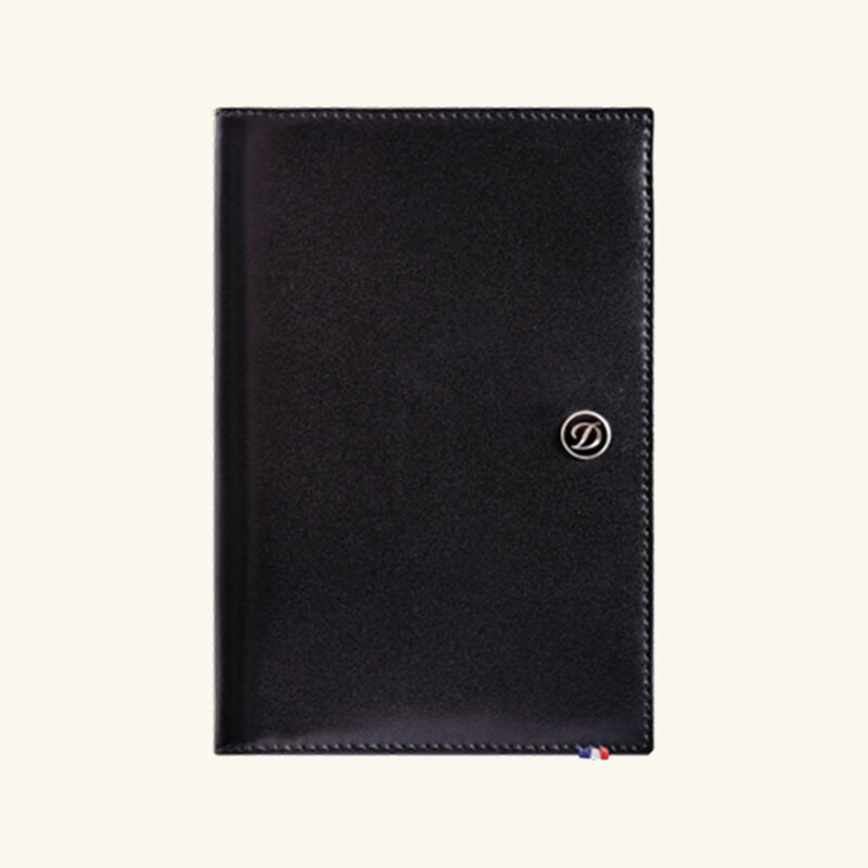 حافظة جوازات السفر لاين دي سوداء اس تي دوبون حافظة جوازات السفر لاين دي سوداء