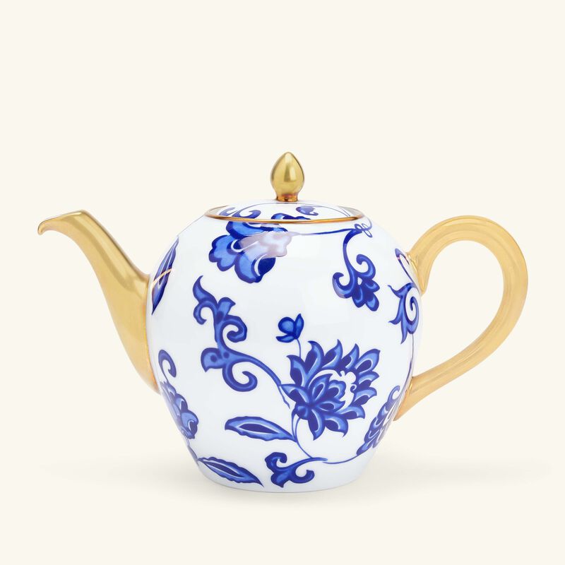 bernardaud prince bleu coffee pot blue