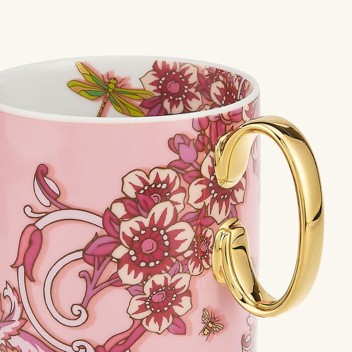 Le Jardin Mug Pink versace le jardin mug pink