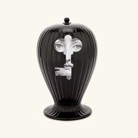 فورناسيتي مزهرية سيراتورا ريجاتو سوداء