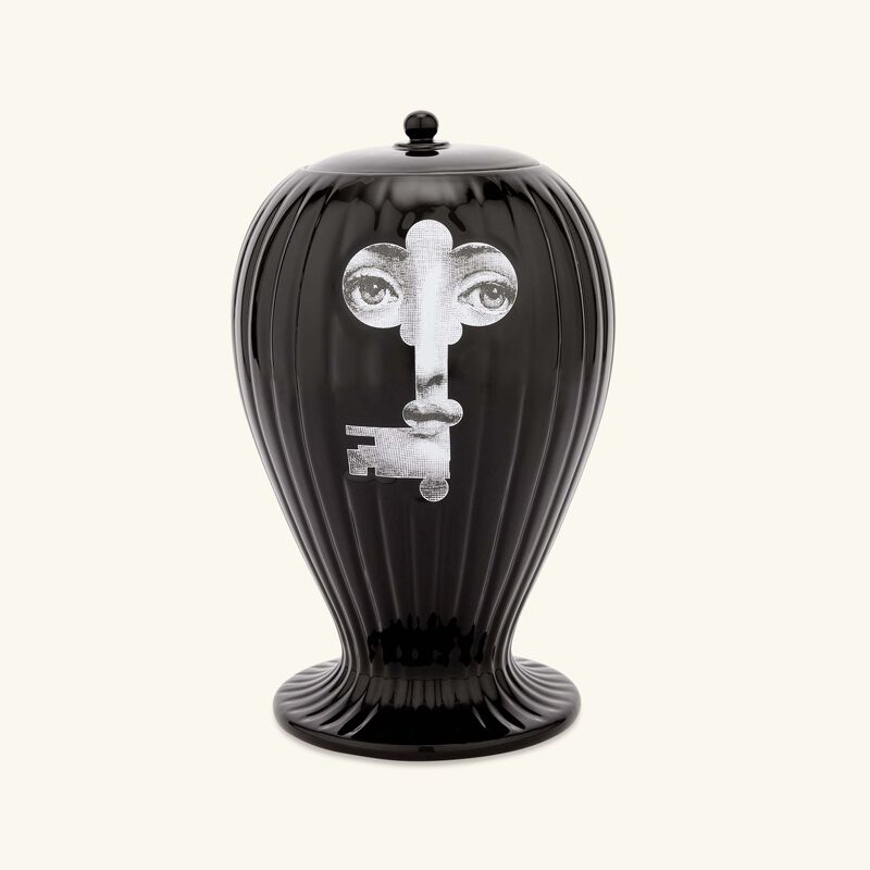 فورناسيتي مزهرية سيراتورا ريجاتو سوداء