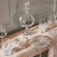 baccarat chateau wine glasses clear set of 2