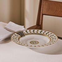 برناردو وعاء حساء كونستانس دائري أخضر 22 سم