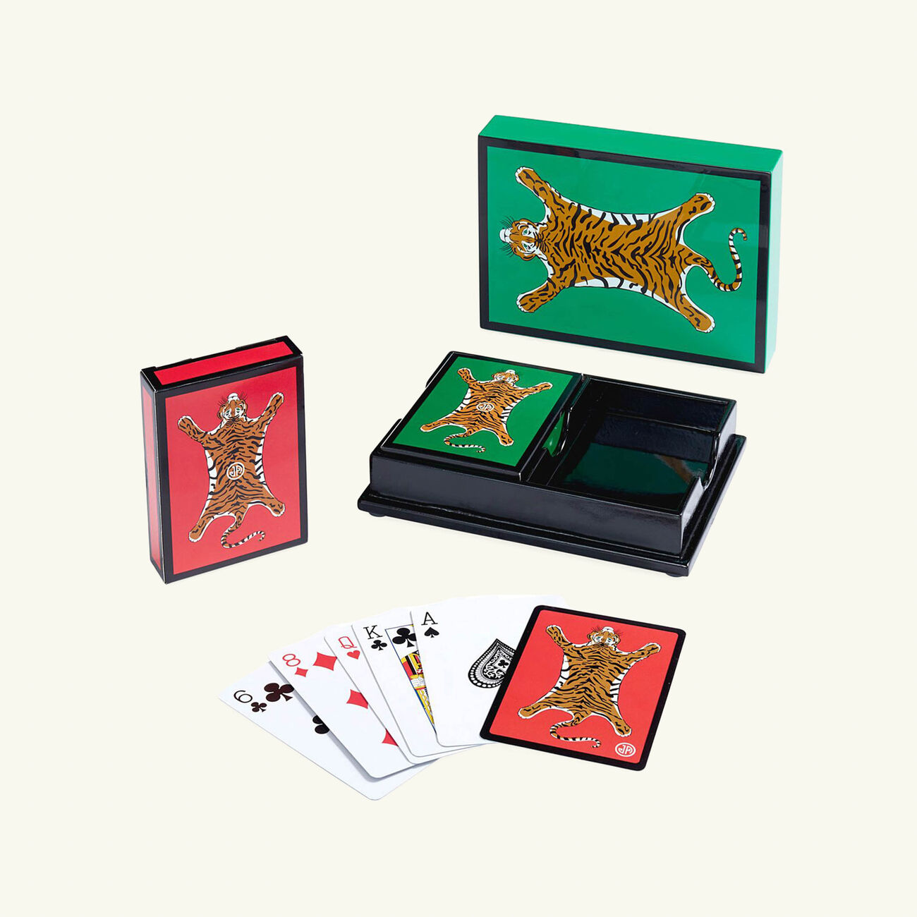 Tiger Lacquer Card Set jonathan adler tiger lacquer card set