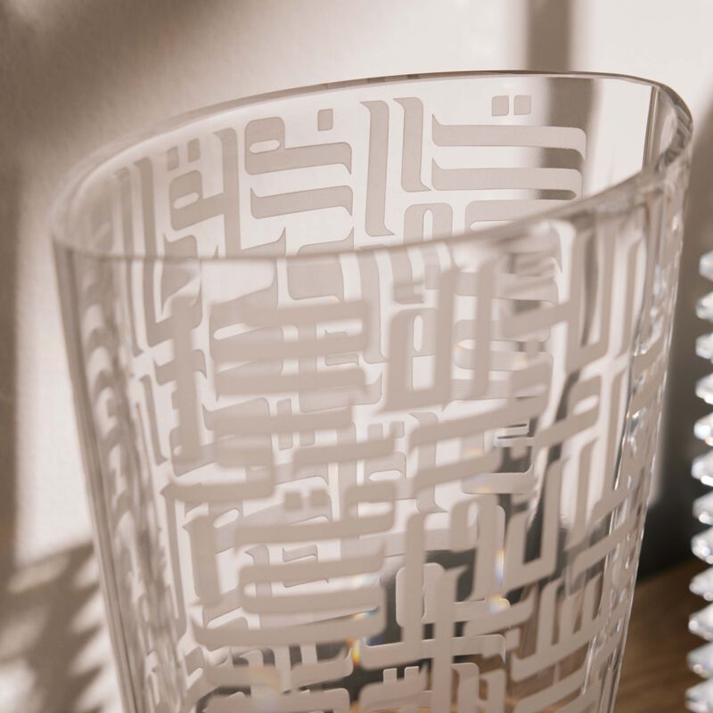 dimlaj dar vase medium clear