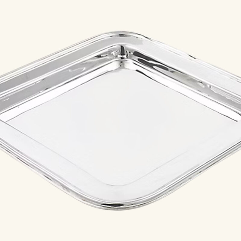 ralph lauren home durban serving tray square small stainless steel