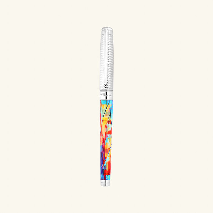 st dupont line d eternity graff ty rollerball pen multicolor