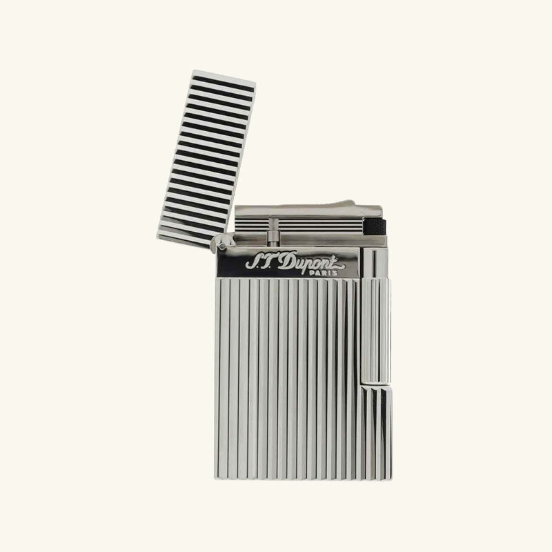 st dupont ligne 2 lighter silver