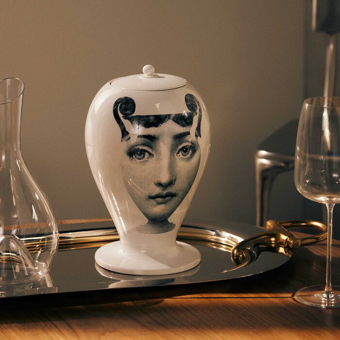 fornasetti sagome vase medium white