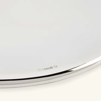 غطاء فيرتيجو دائري باللون الفضي 25 سم كريستوفل غطاء فيرتيجو دائري باللون الفضي 25 سم