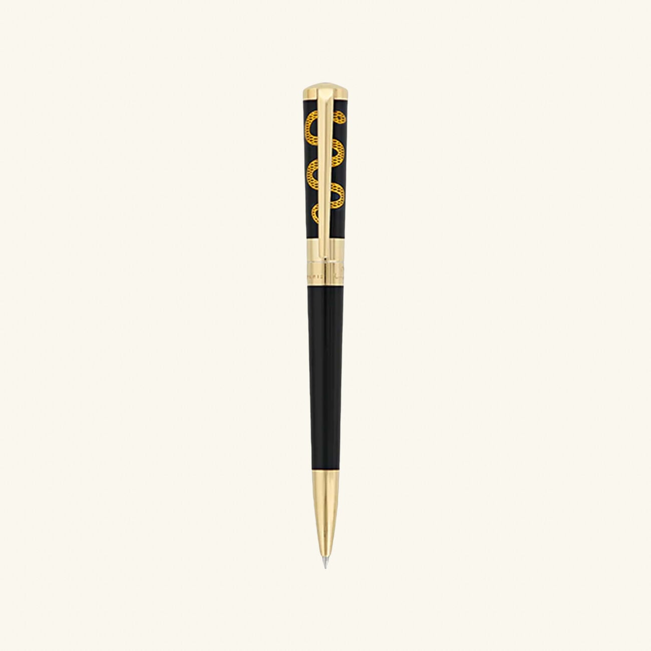 Liberte Ballpoint Pen Black st dupont liberte ballpoint pen black