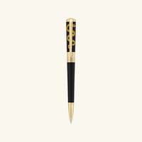 Liberte Ballpoint Pen Black st dupont liberte ballpoint pen black