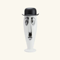 fornasetti smilzo charlot vase medium white