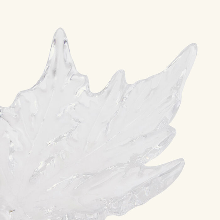 lalique champs  lys es centerpiece small clear