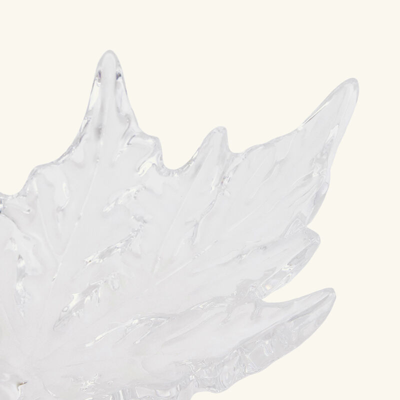 lalique champs  lys es centerpiece small clear