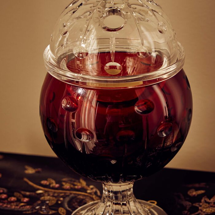 mario cioni   c baba incense burner red