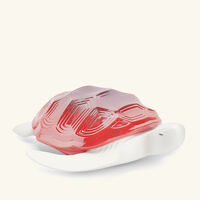 Turtle Sculpture Small Red lladro turtle sculpture small red