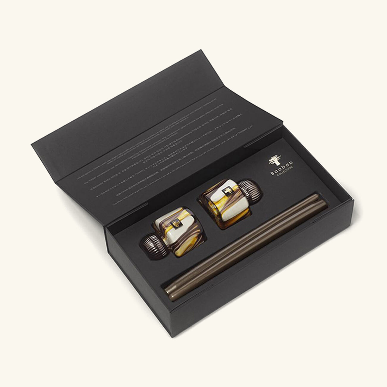 Nirvana Spirit Candle Set Of 2 baobab collection nirvana spirit candle set of 2