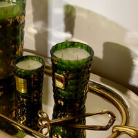 Iris Green Scented Candle 4KG edion iris green scented candle 4kg