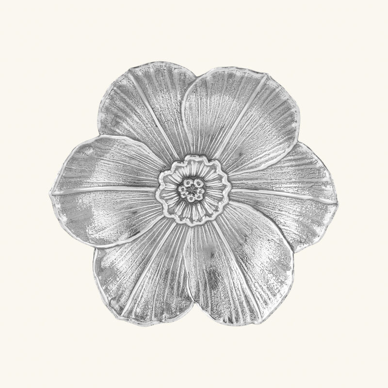 بوتشيلاتي وعاء على شكل زهرة النرجس فضي بحجم صغير