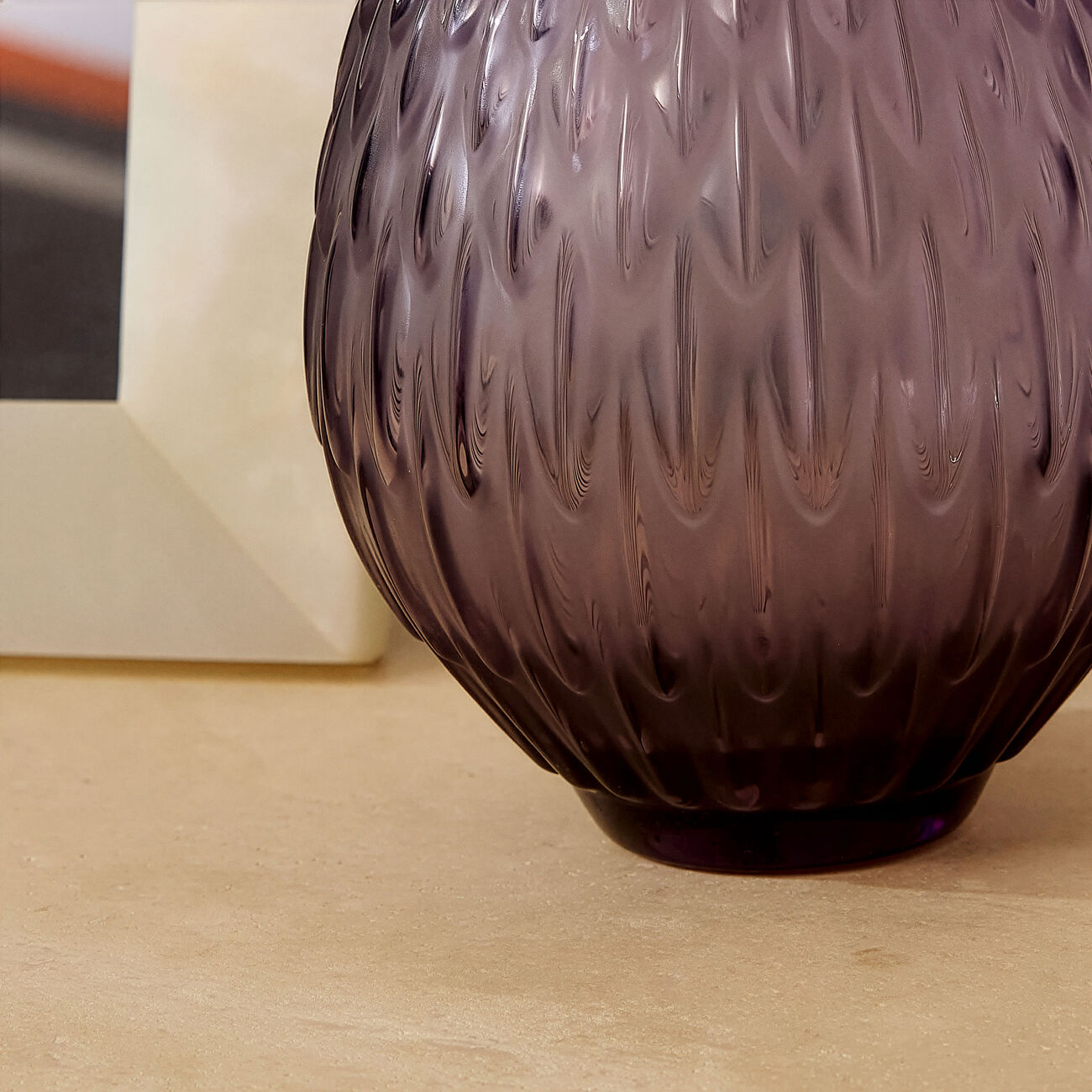 لاليك مزهرية فيسبر بلوم صغيرة باللون البنفسجي