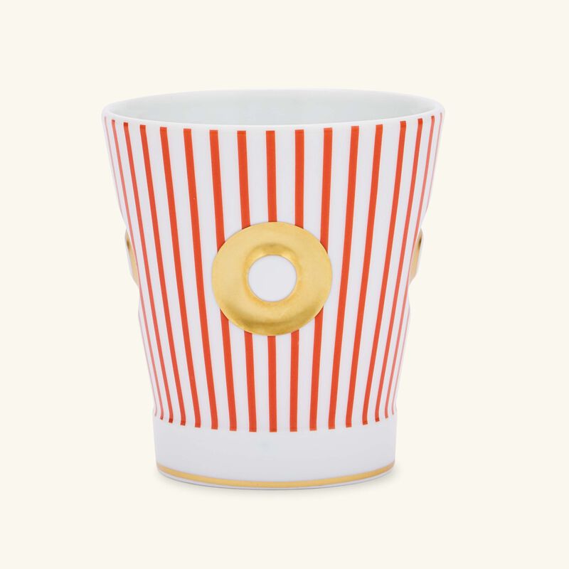 bernardaud delphos eolie drinking glass red