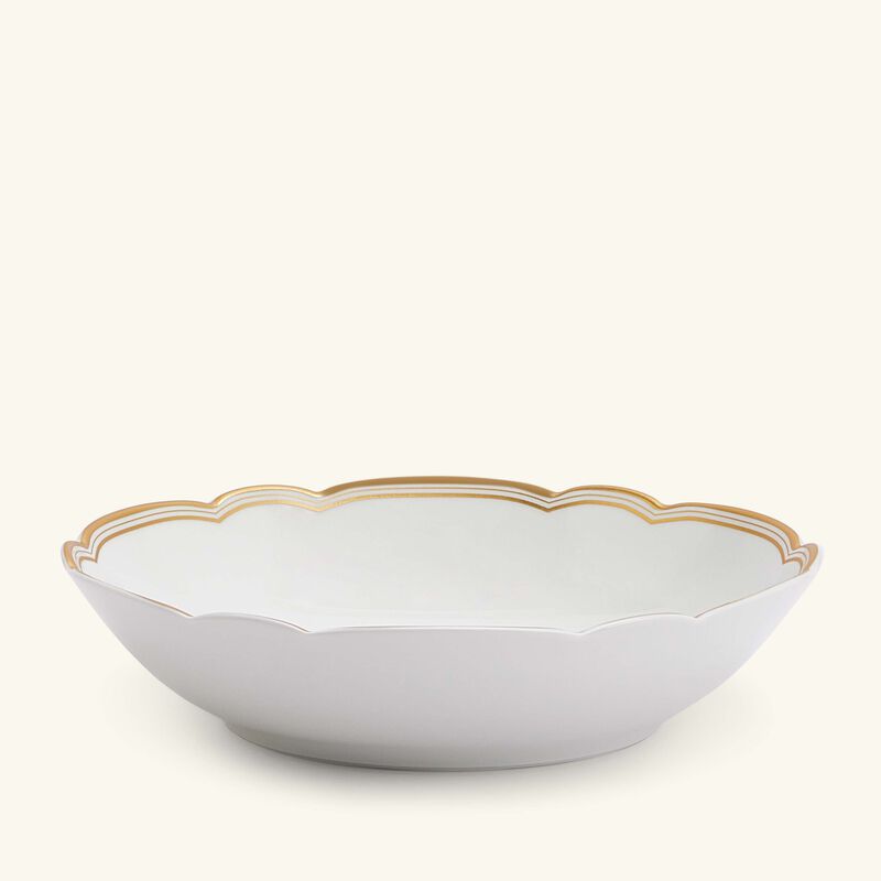Pompadour Soup Plate Round Gold 19cm bernardaud pompadour soup plate round gold 19cm