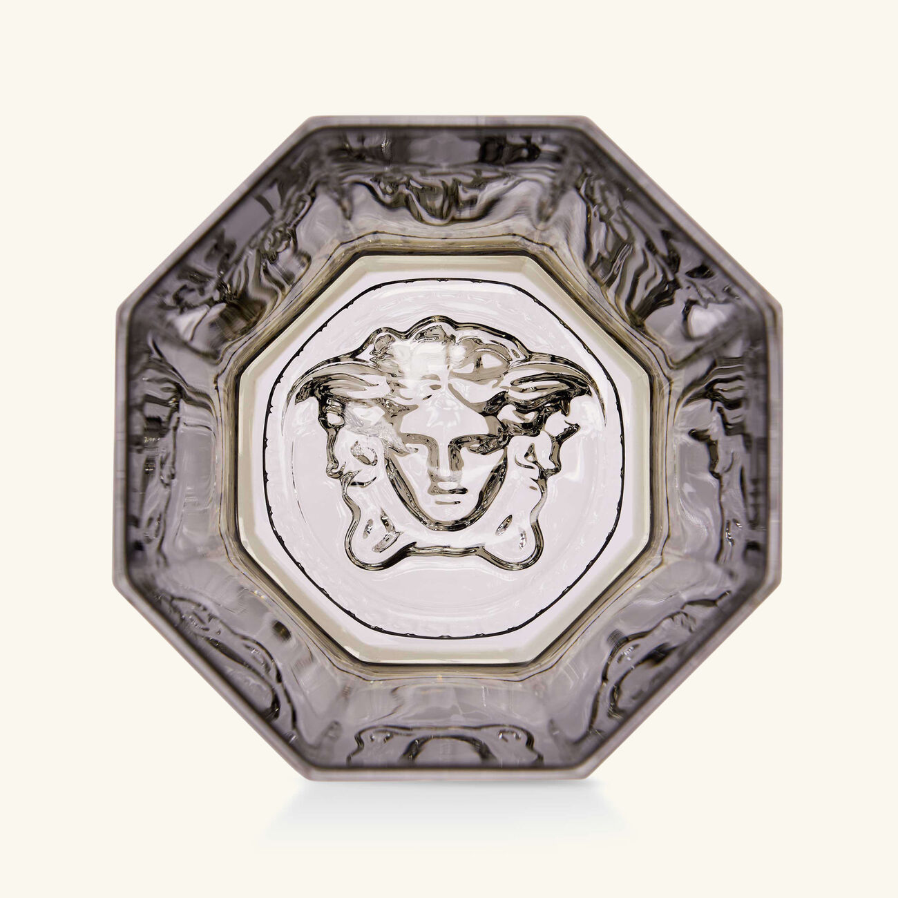 Medusa Lumiere Haze Drinking Glass Black Set Of 2 versace medusa lumiere haze drinking glass black set of 2