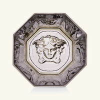 Medusa Lumiere Haze Drinking Glass Black Set Of 2 versace medusa lumiere haze drinking glass black set of 2