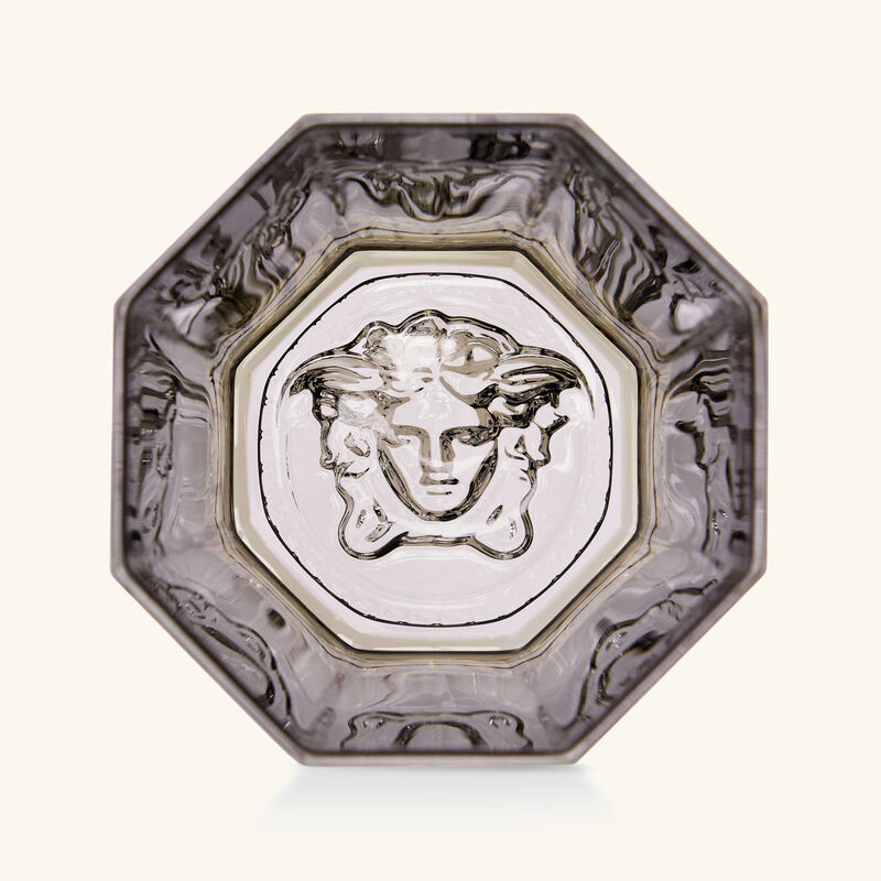 Medusa Lumiere Haze Drinking Glass Black Set Of 2 versace medusa lumiere haze drinking glass black set of 2