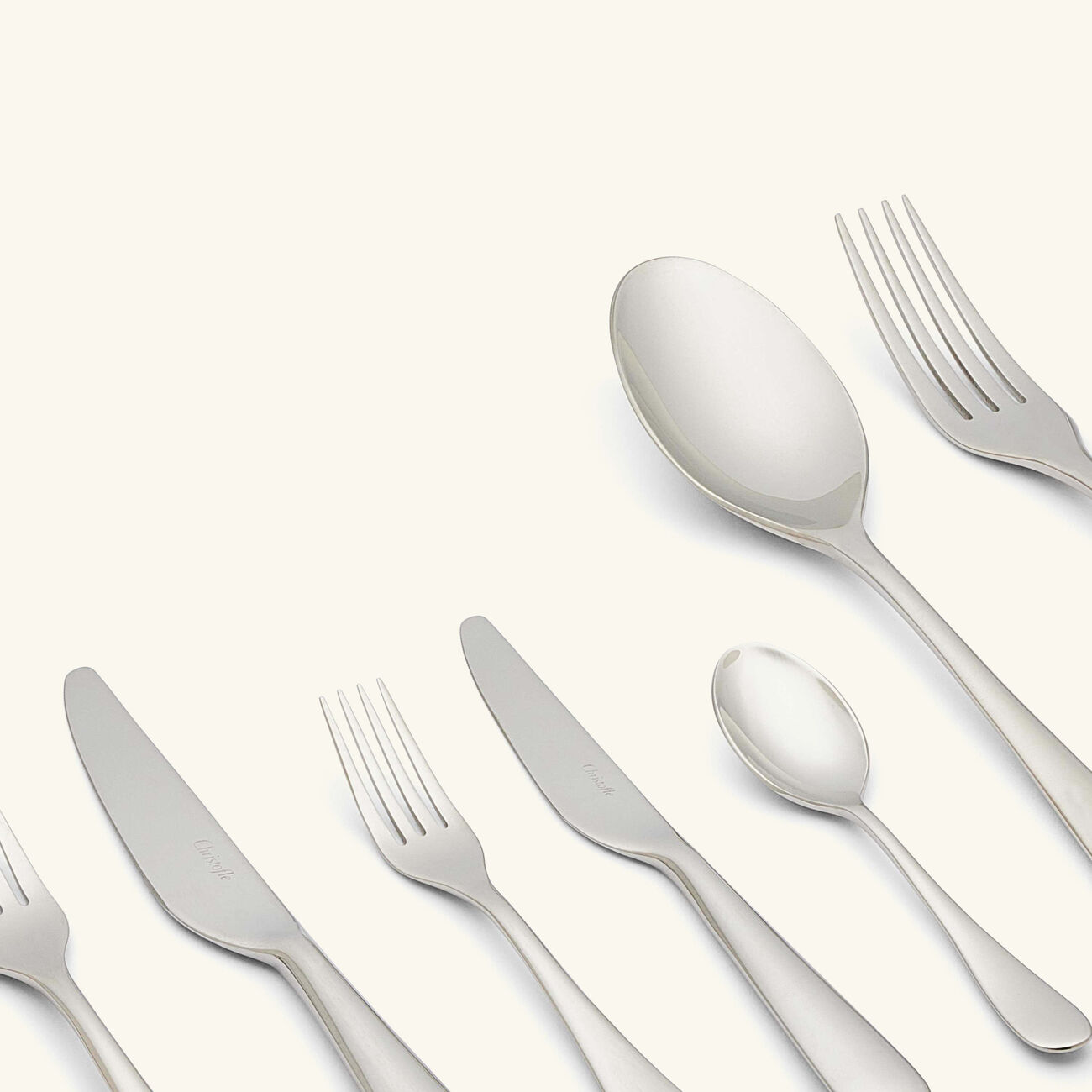 كريستوفل طقم الفضيات أوريجين مؤلف من 75 قطعة من الستانلس ستيل