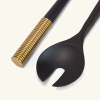 لوبجيه طقم ألهامبرا المؤلف من ملعقتين للتقديم باللون البني