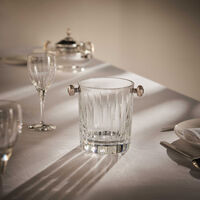 christofle iriana ice bucket clear