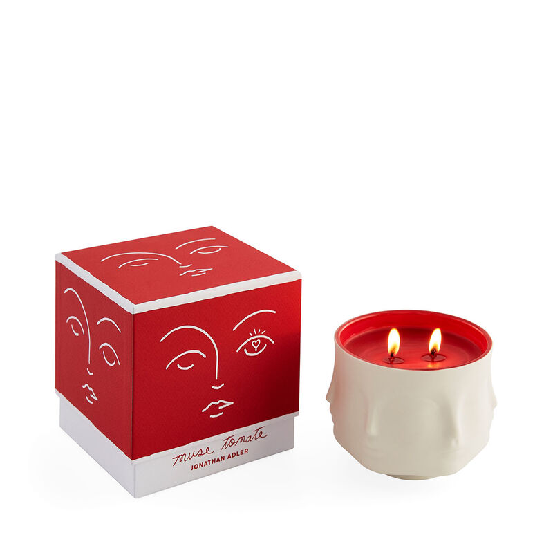 Muse Couleur Tomate Candle, large