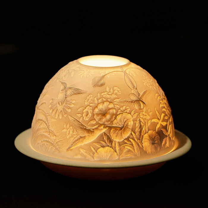 bernardaud les colibris lithophanie