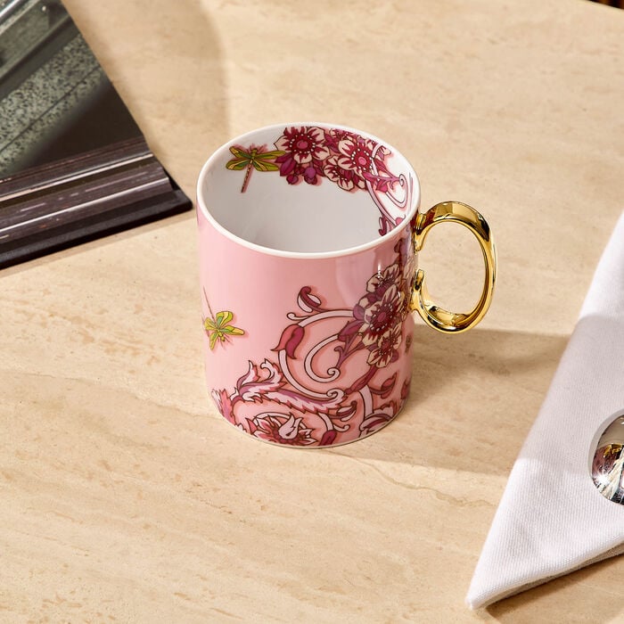 Le Jardin Mug Pink versace le jardin mug pink